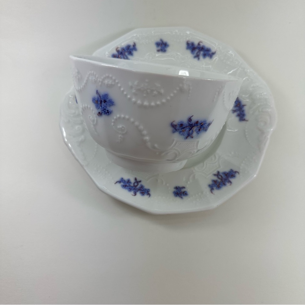 Adderley Chelsea pattern Bowl And Plate Set